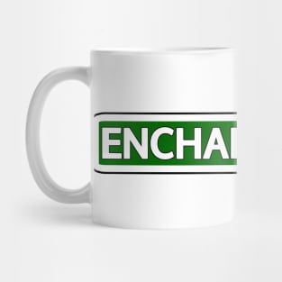 Enchanted Ave Street Sign Mug